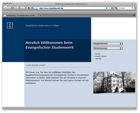 Ev. Studienwerk Website