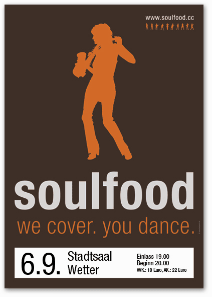 soulfood Konzert-Plakat